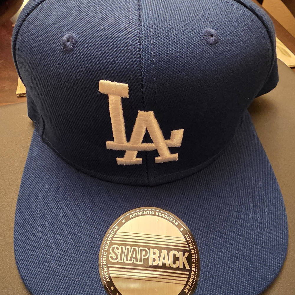 Blue Snapback Hat, LA Dodgers New Never Used